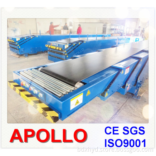 Loading and Unloading Flexible Belt Conveyor